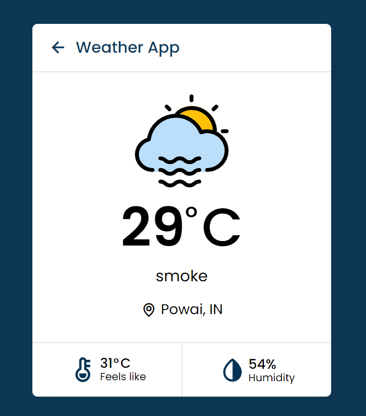 GitHub - PandhereAnu10/Weather_Web_App: Weather App helps user to find ...