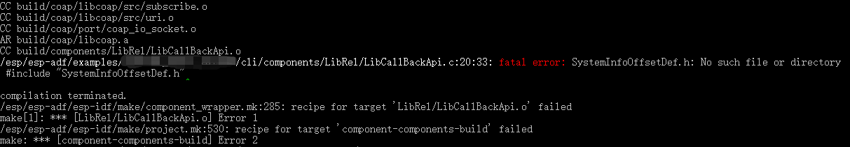 adf最新程序编译找不到头文件怎么解决(之前可以)？ · Issue #192 · espressif/esp-adf · GitHub