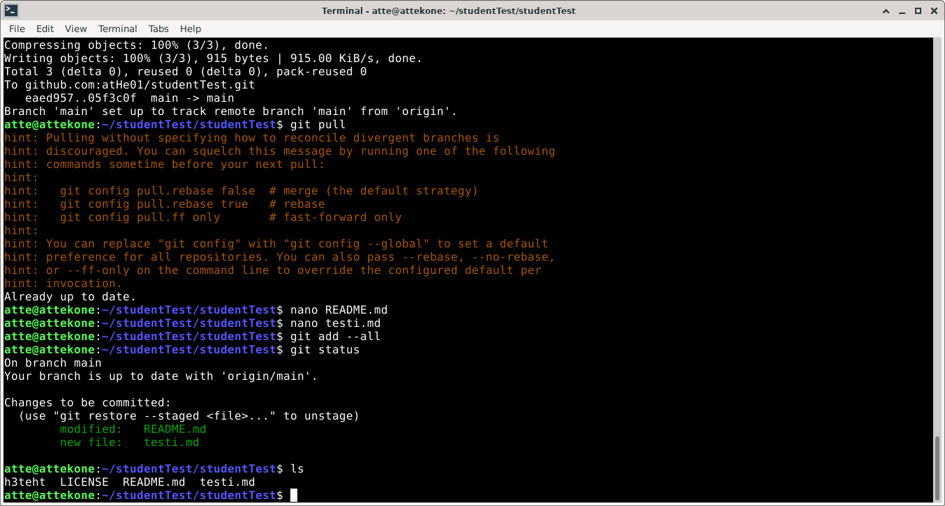 GitHub - atHe01/studentTest: This is only a test