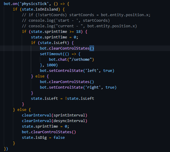 bot lags · PrismarineJS mineflayer · Discussion #2721 · GitHub