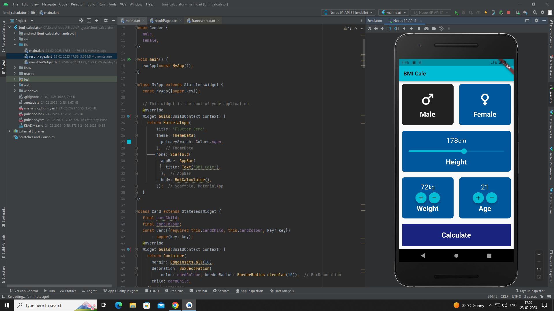 Github Ibuu31 Bmi Calculator