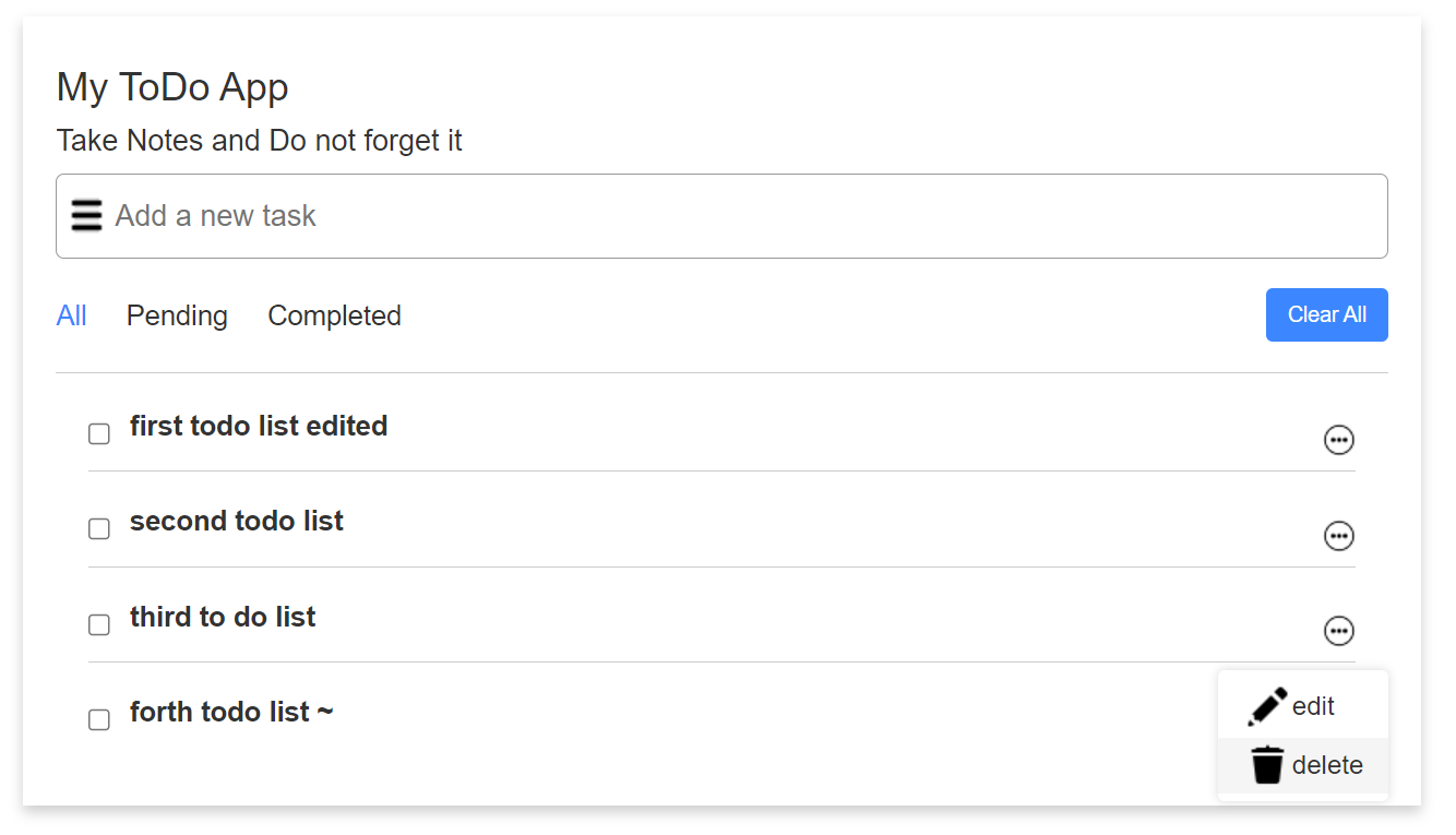 GitHub - kimnamwoong/MyTodoList: HTML,CSS,javascript를 활용한 todo list app 구현