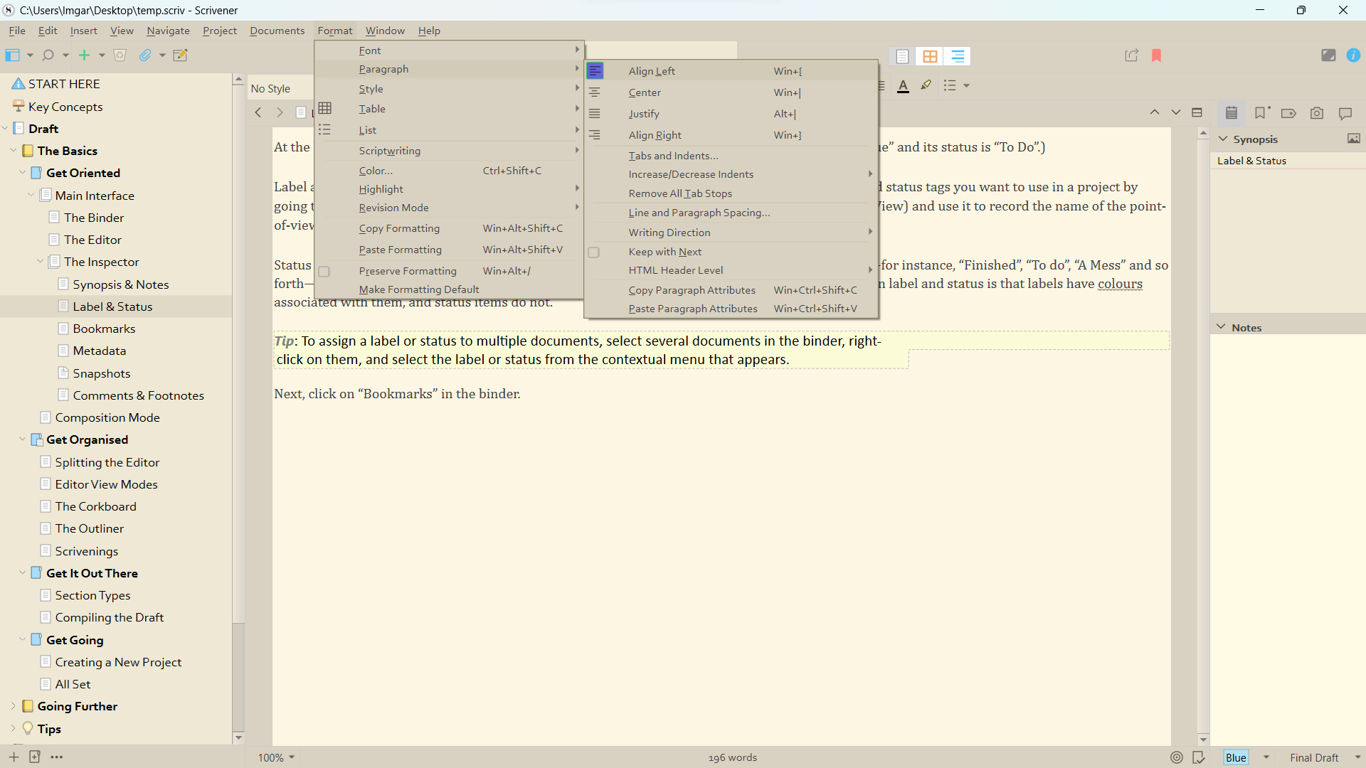 GitHub - lmgarvey/scrivener-custom-themes: A little tutorial on making ...