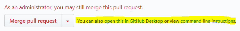 Make "command line instructions" text visible again · Issue #997 ...
