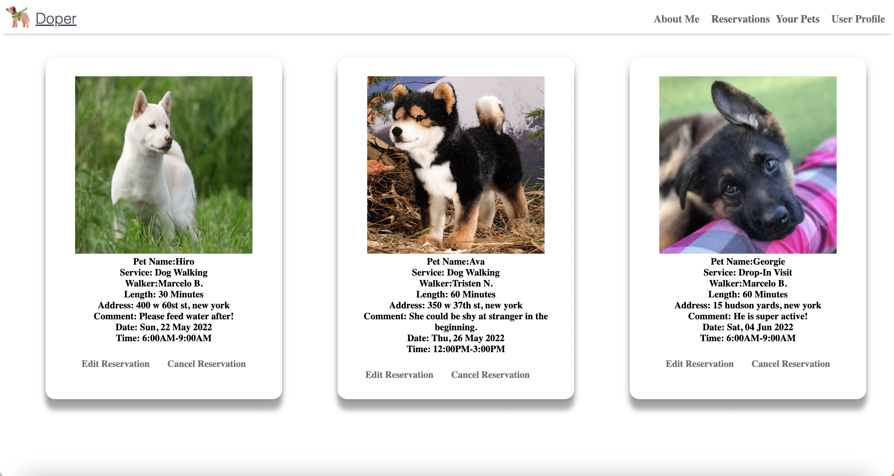 GitHub - kickylau/DOPER: Doper is a dog walking service application ...