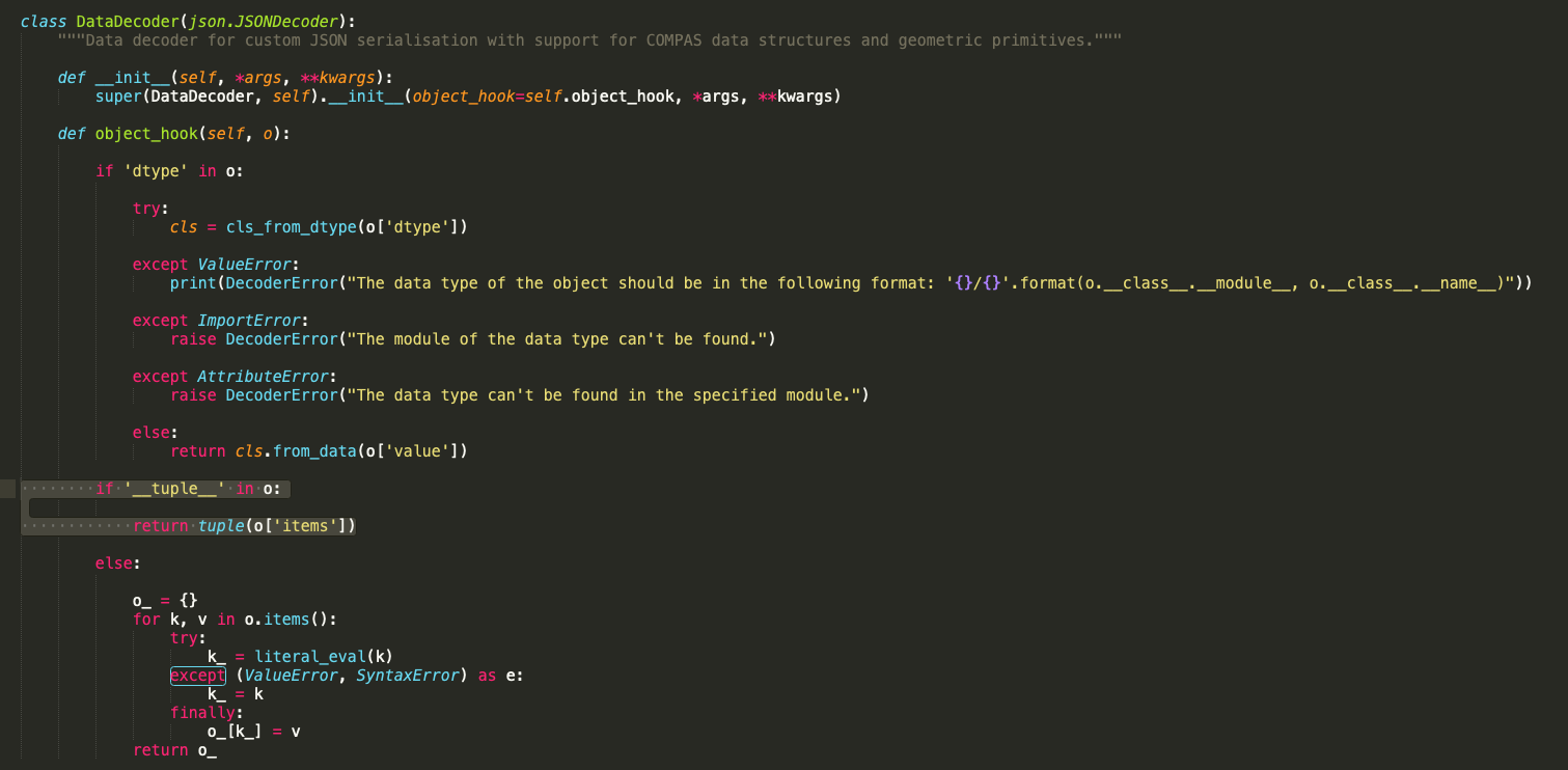 Suggestion (with code): Support for Tuples from DataEncoder and ...