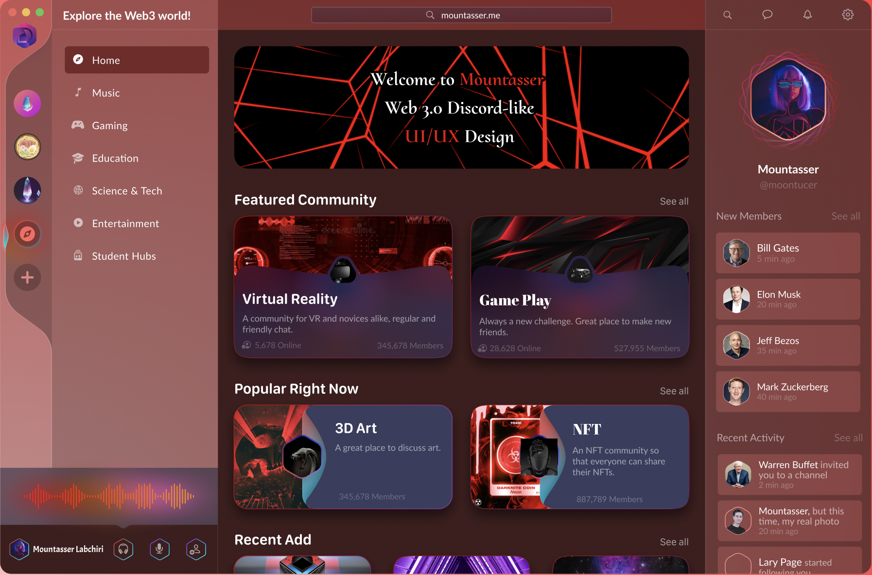 Imgui Ui Design Discord GitHub - moontucer/Desktop-Web3-Discord-like-UI.UX-Design: UI/UX Design ...