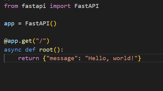 FASTAPI