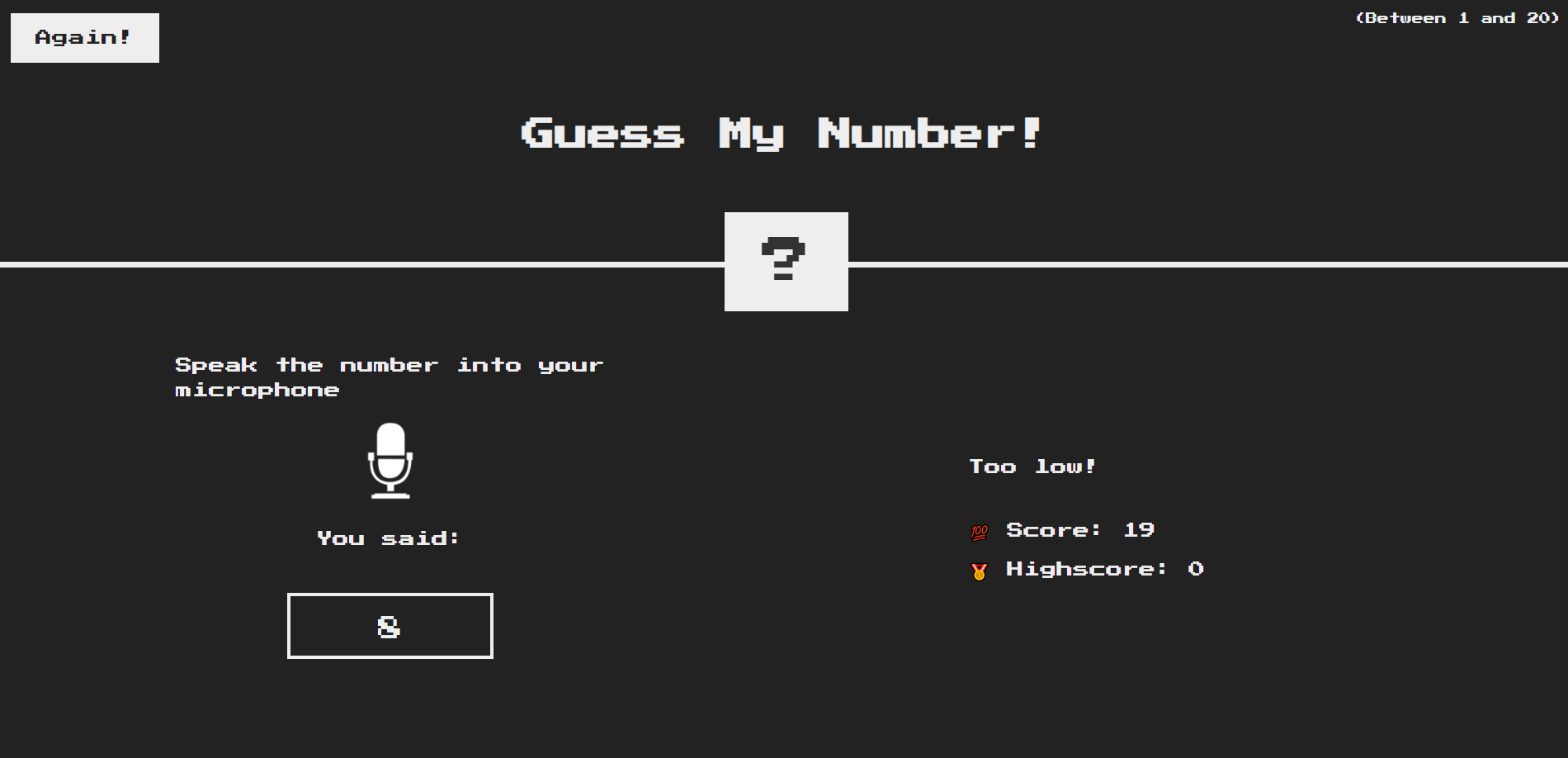 GitHub - HelenQuang/Guess-My-Number-Game-v2