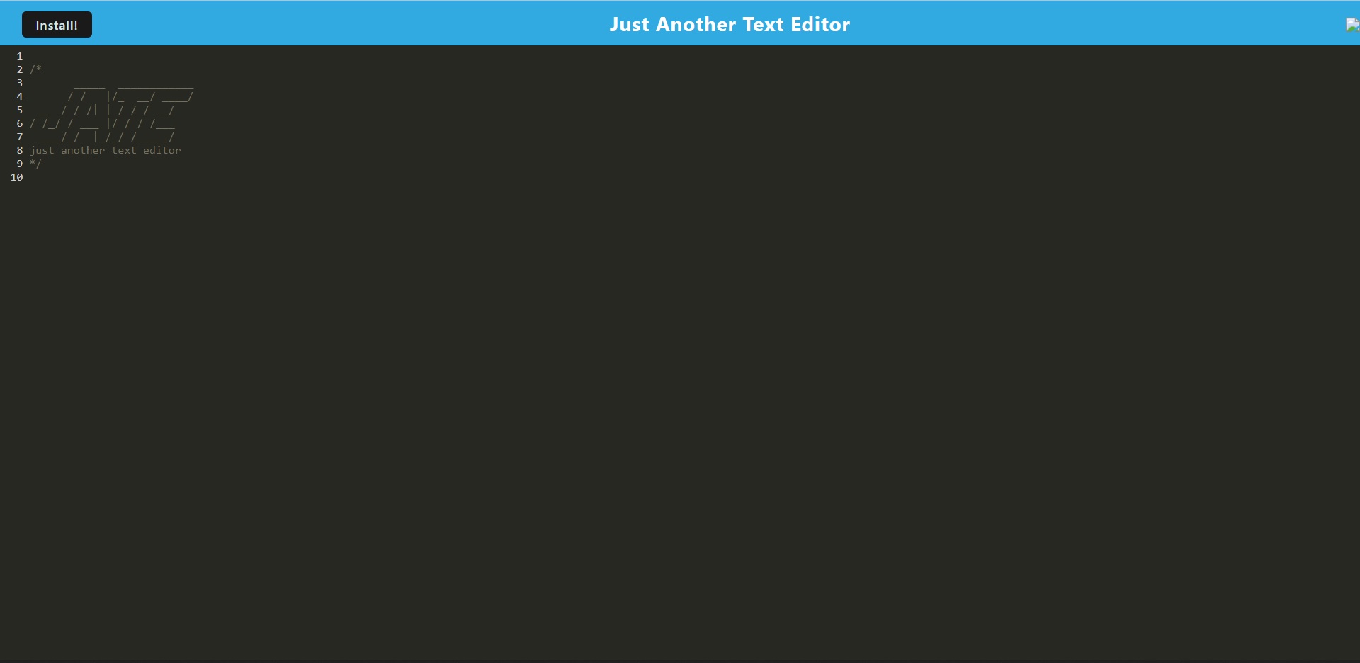 GitHub - TyGBenjamin/Not_Another_NotePad: Notepad, Text Editor Application