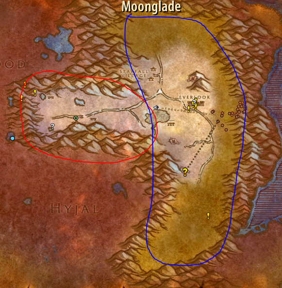 Winterspring mining nodes dont respawn and are mithril gold and ...