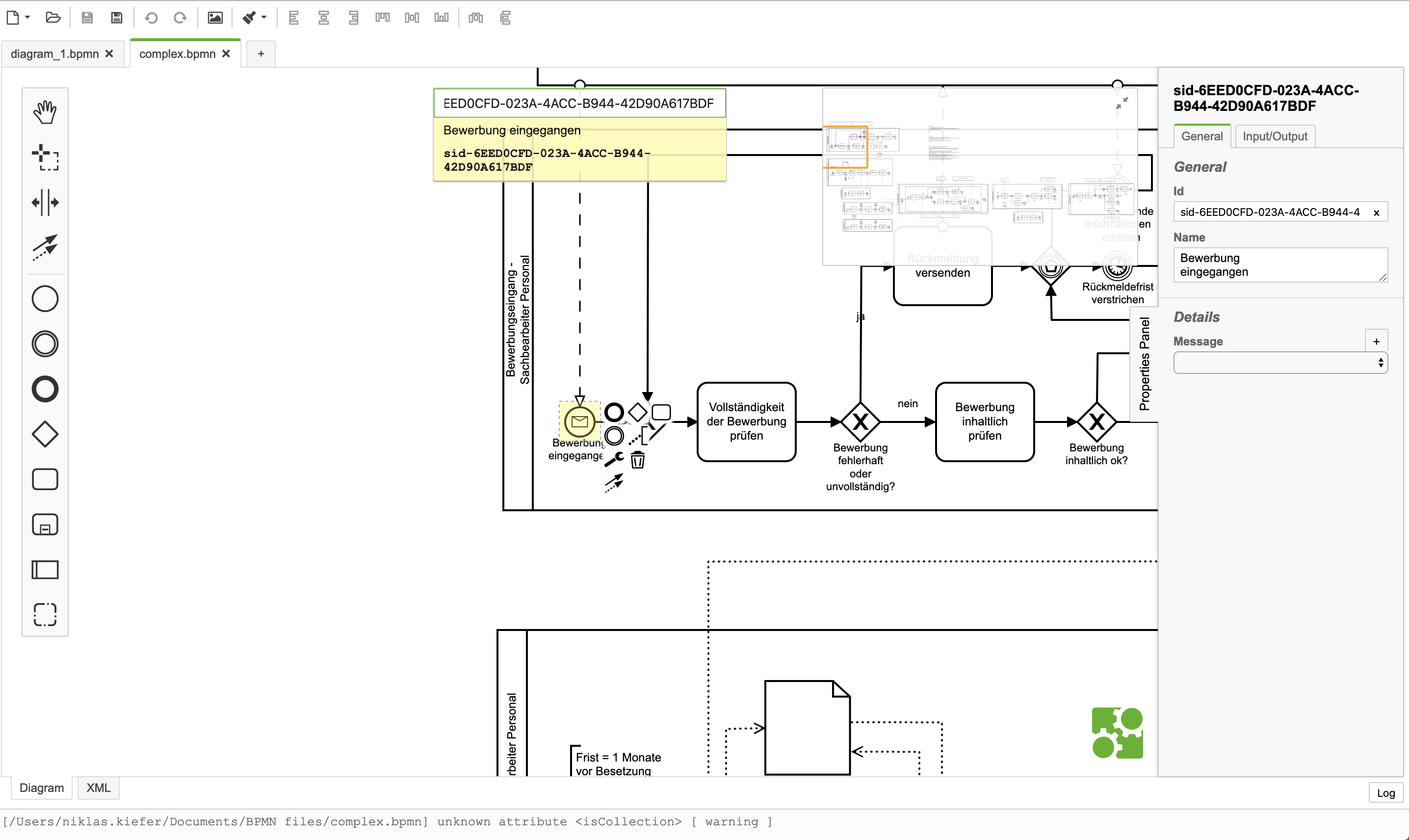 provide a navigable diagram overview pane · Issue #171 · zeebe-io/zeebe ...