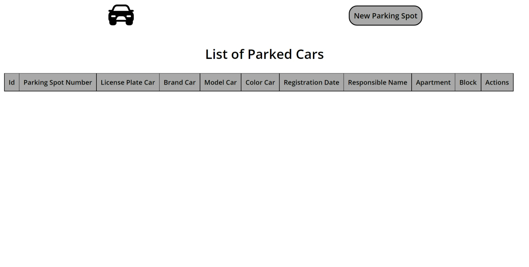 GitHub - Gagriel07/Parking-Control-V1: Spring Boot Parking Control