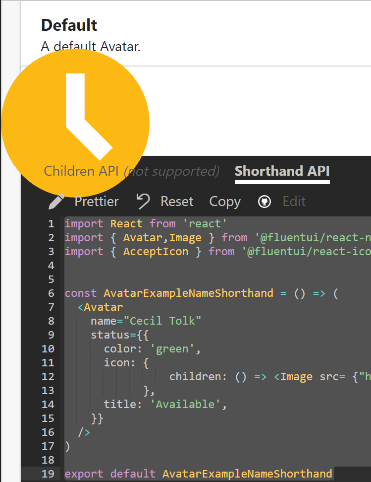 Issue with Avatar Status Icon in lower chrome versions · Issue #22223 ...