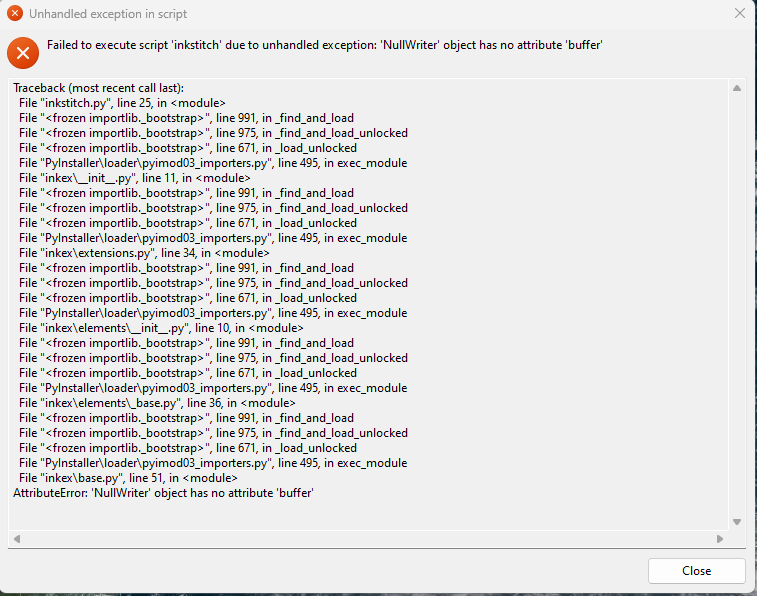 Installation of Version 2.2 on Windows 11 · Issue #1769 · inkstitch ...