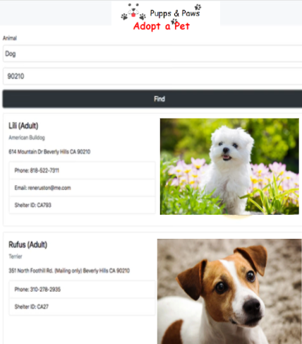 GitHub - PuppsAndPaws-Adoption-App/frontend