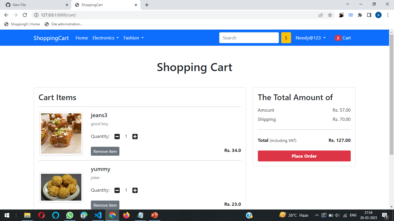 GitHub - abhaymishra123/ShoppingCart