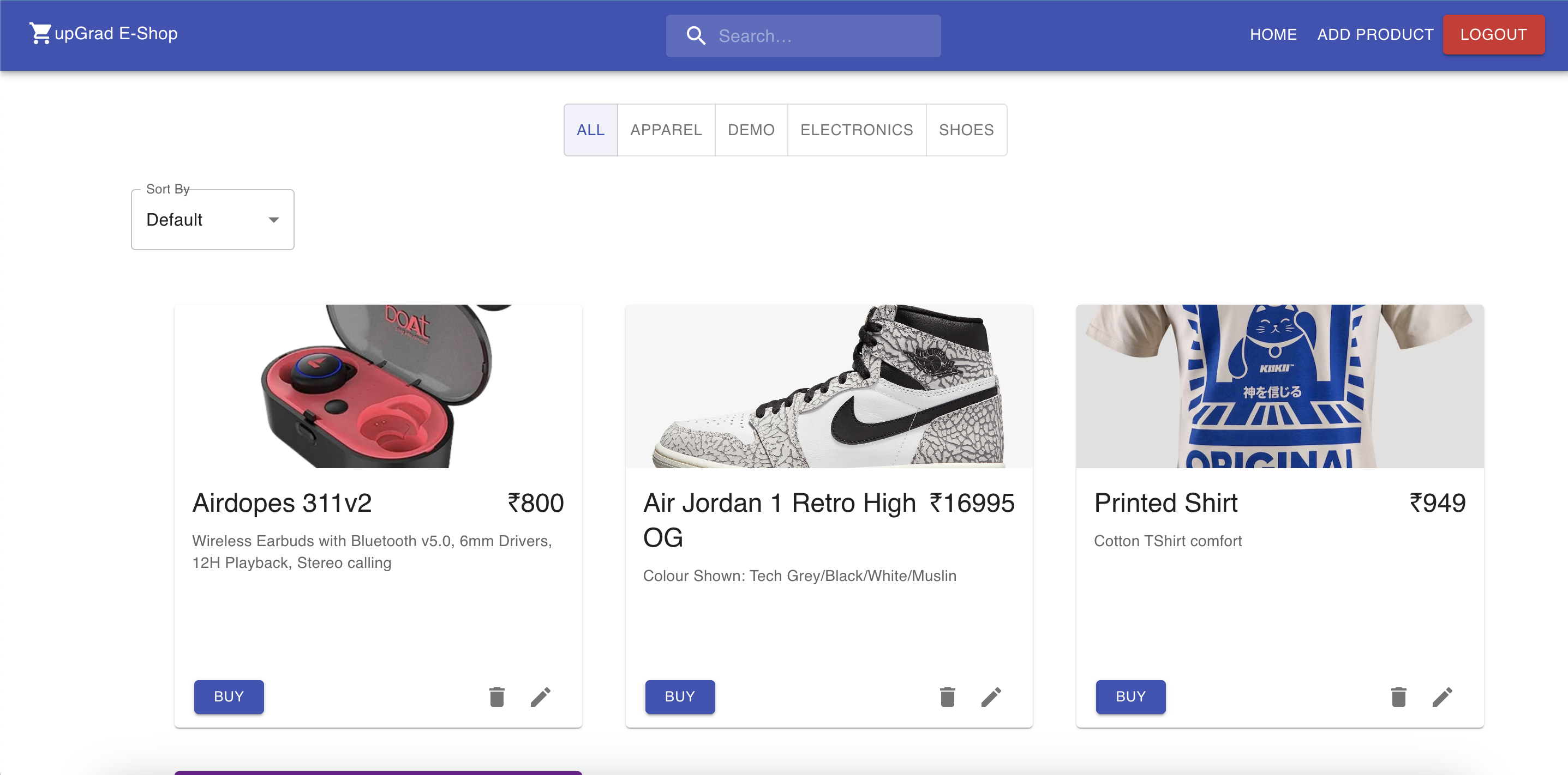 GitHub - ayanchakravorty/upgrad-eshop