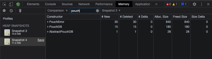 Call 'db.close' for ephemeral PouchDB objects to avoid memory leaks ...
