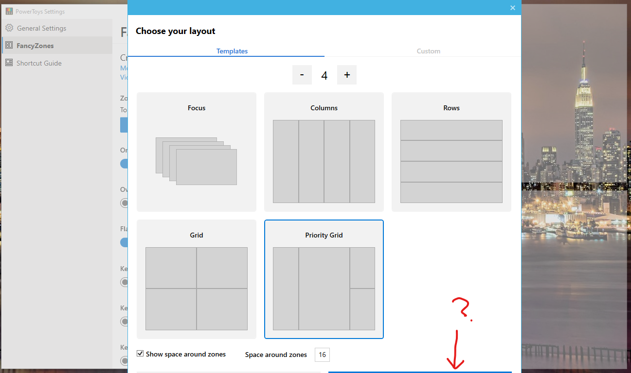 Fancyzone Layout FancyZones editor doesn't fit in 768px (height) resolutions · Issue ...