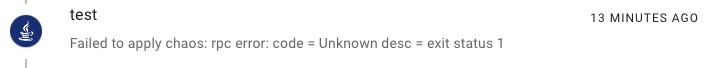 Some error occur, rpc error: code = Unknown desc = exit status 1 ...