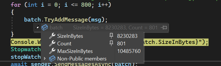 [BUG] Error while sending message batches · Issue #26109 · Azure/azure ...