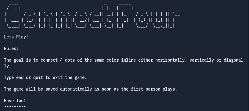 GitHub - nullbr/connect_four: Connect four classic game, written in ...