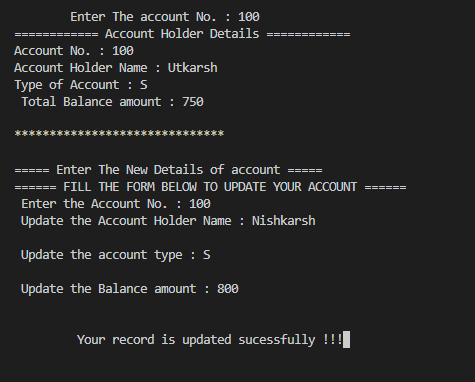GitHub - utkarsh006/Bank-Management-System: C++ Project on Bank Management
