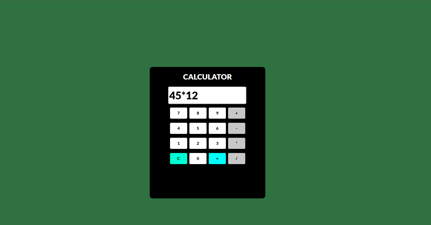 GitHub - prathameshkasar/Calculator