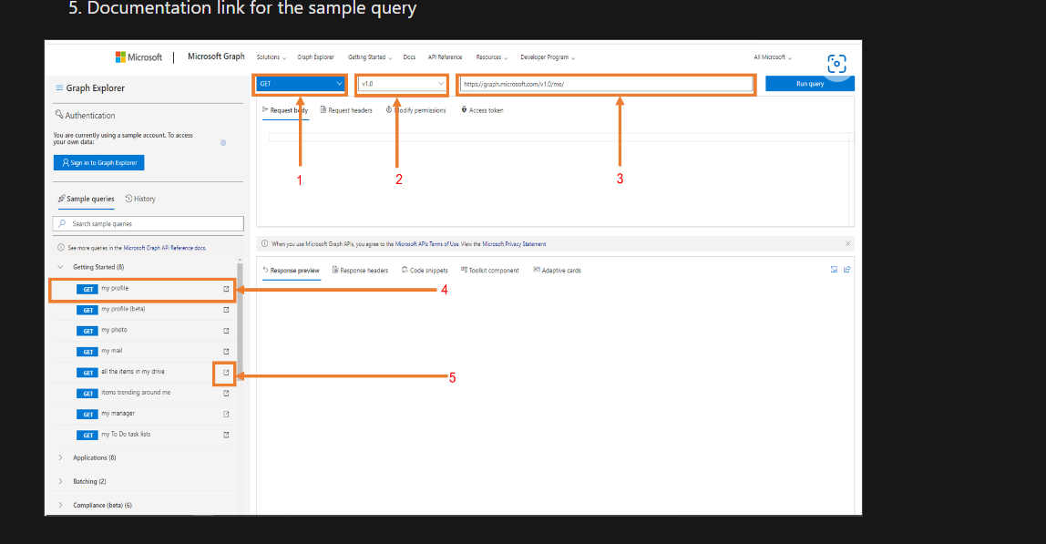 Graph Database Explorer Update 'Getting Started' webpage for GraphExplorer · Issue #1113 ...