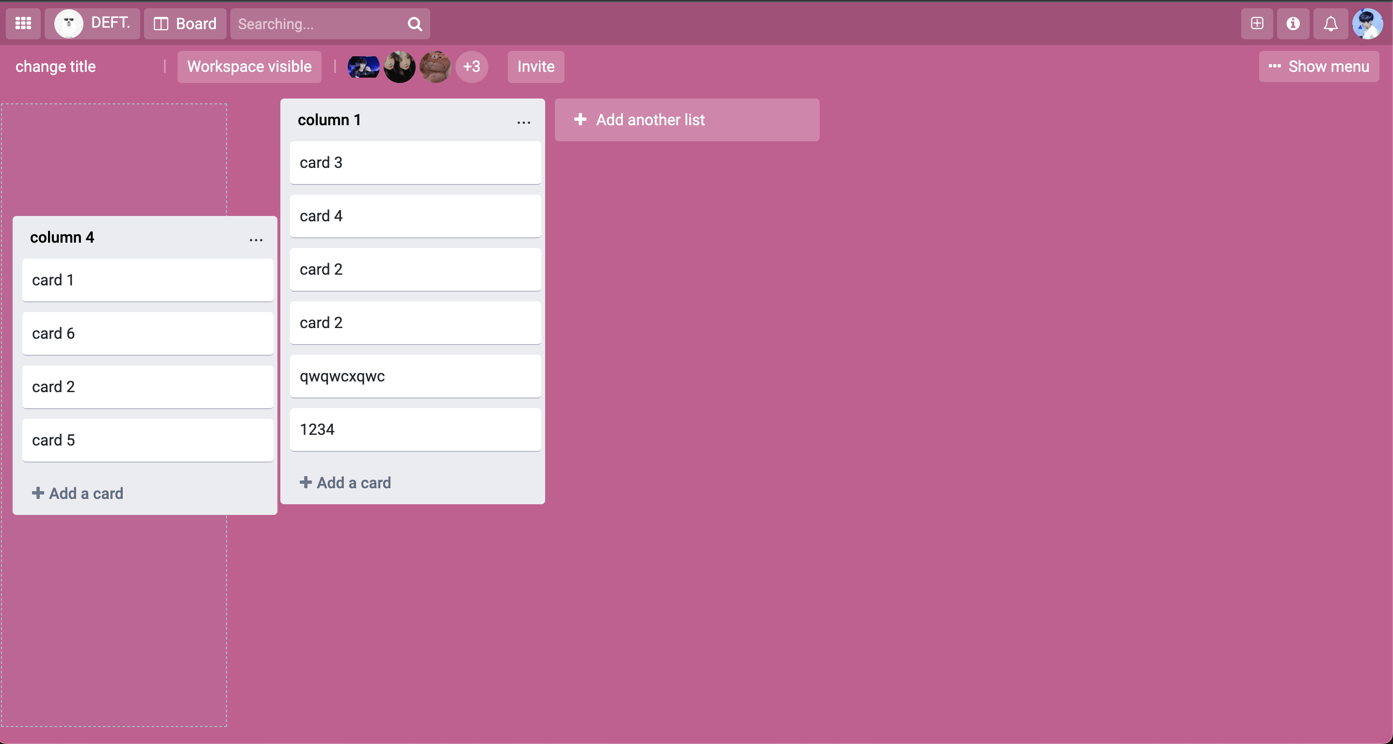 Github Namdeft Trello Clone Web