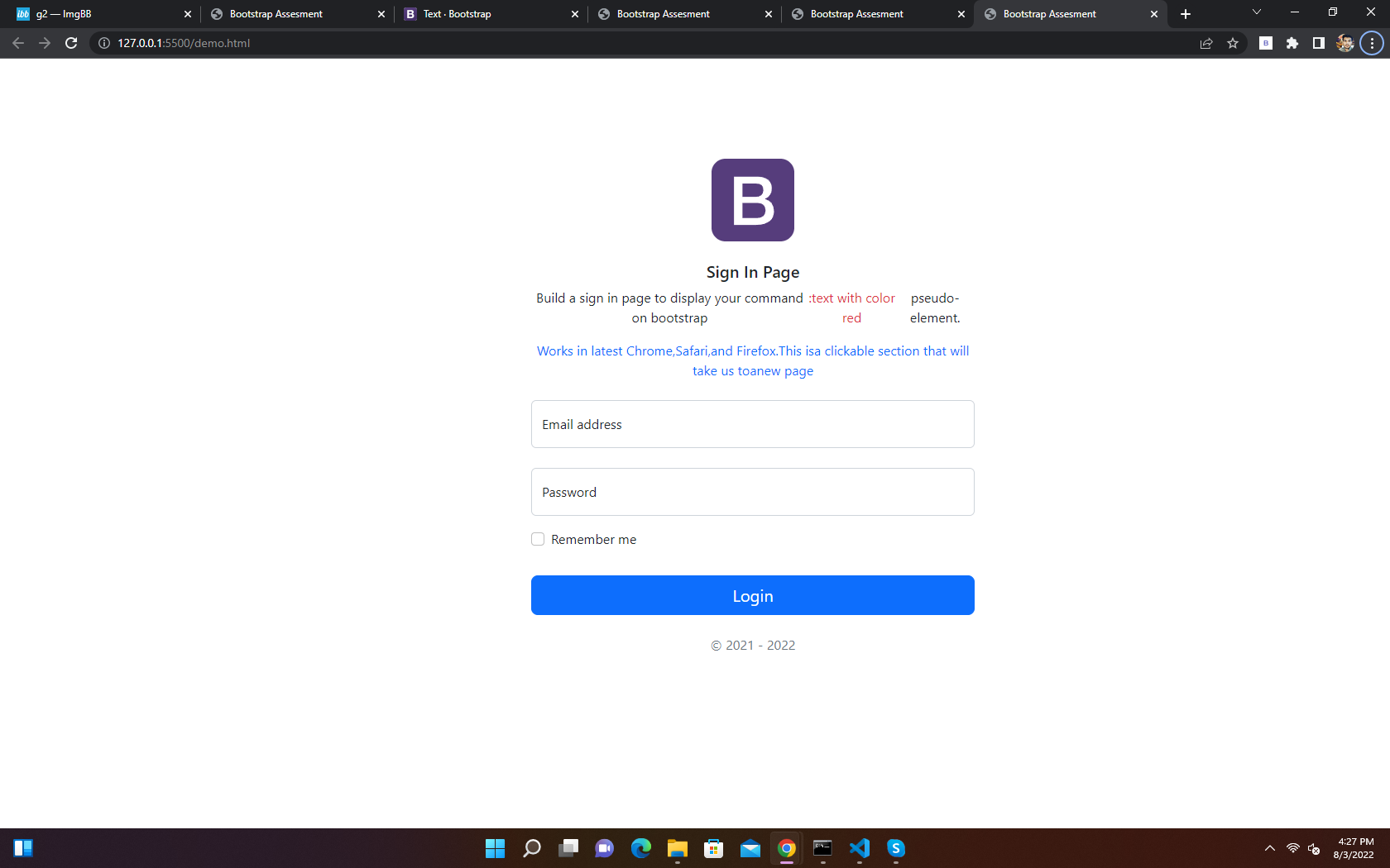 GitHub - hamzaa-naseer/bootstrap-login-page