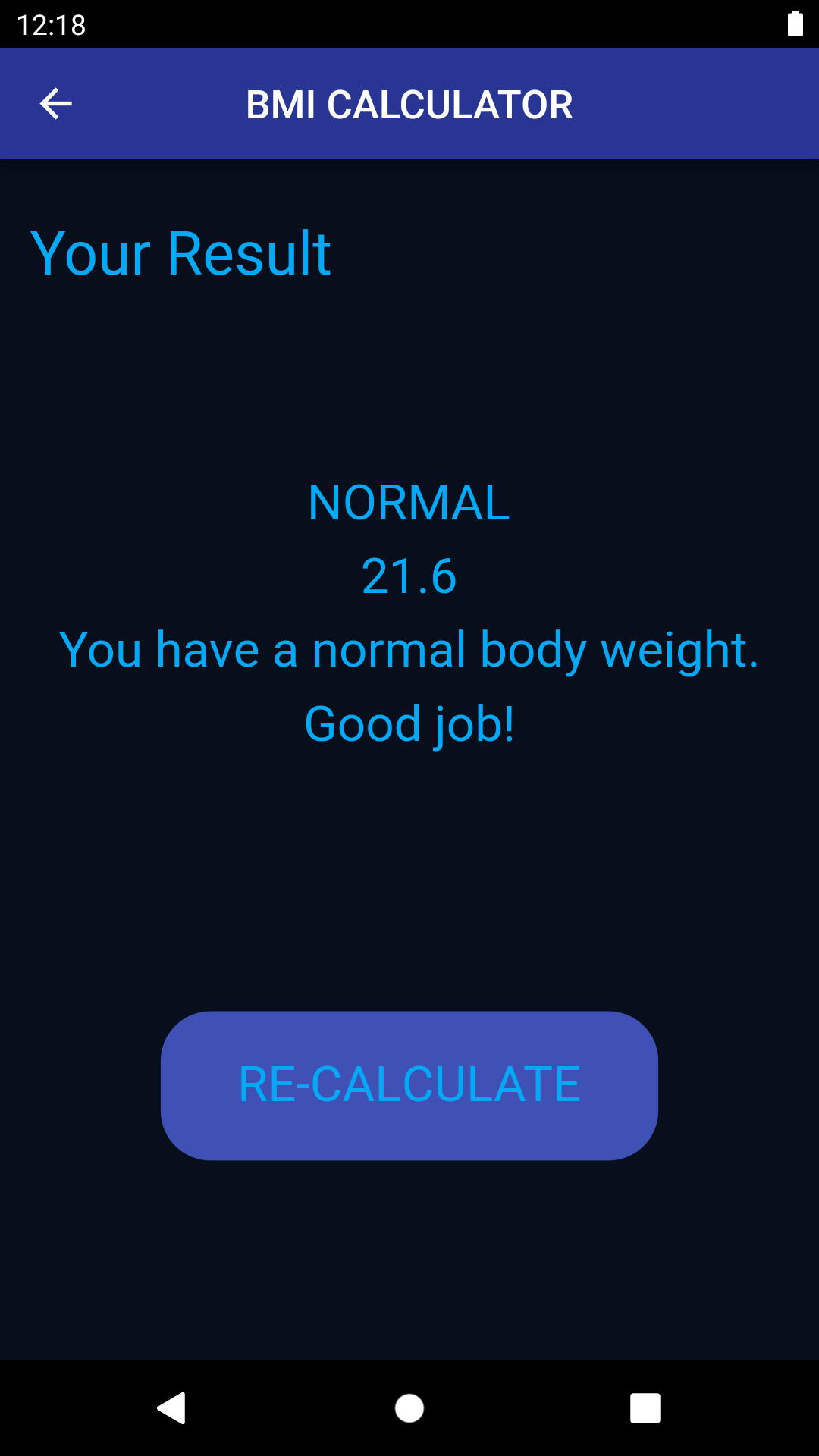 GitHub - ServanYildirim/BMI_Calculator_App