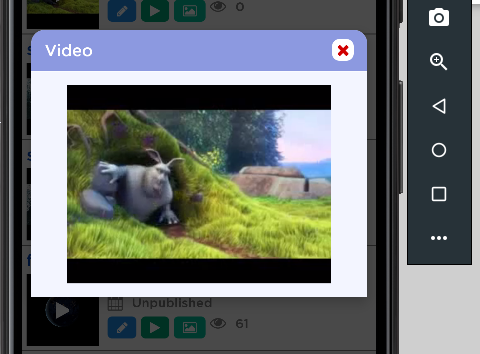 Video doesn't show controls when it is used inside a modal · Issue ...