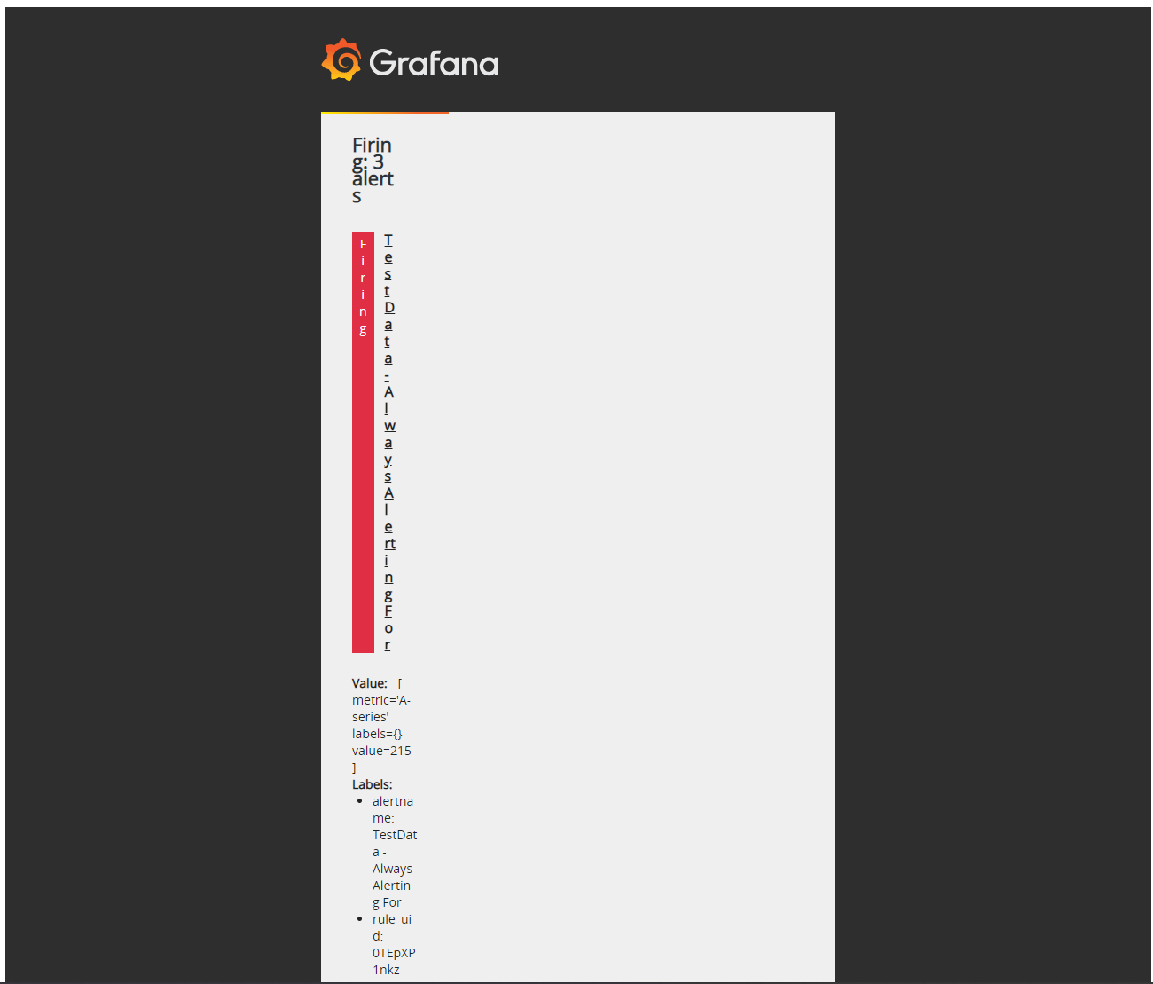 Alerting Email template breaks if grouping by labels · Issue 44478