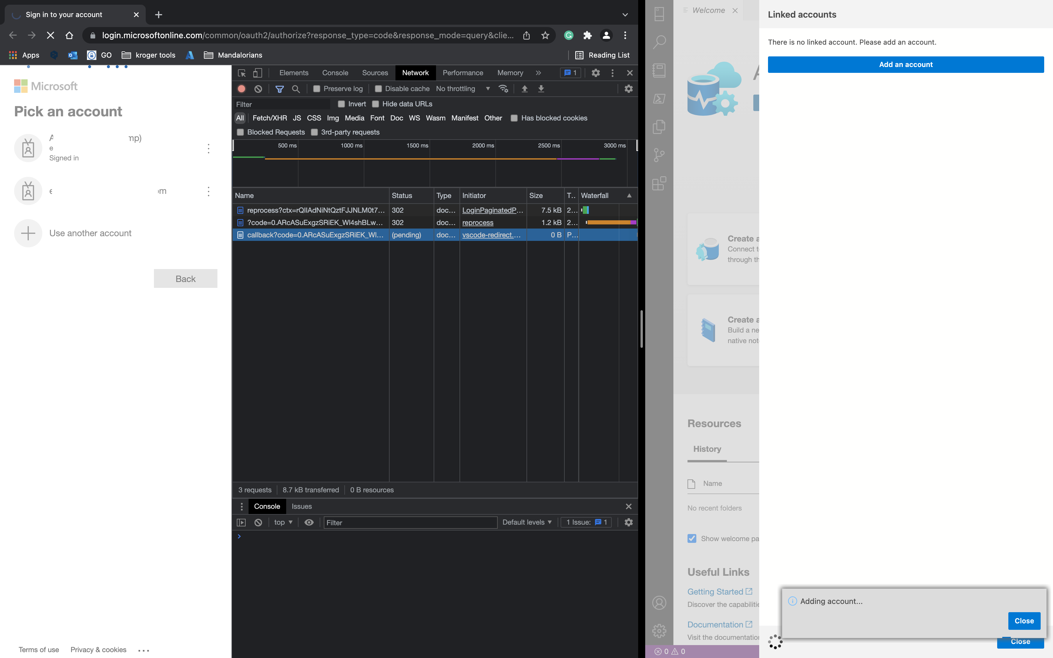 Add an Account not works behind proxy (azure auth code grant) · Issue ...