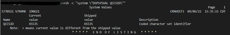 Check for CCSID 65535 · Issue #1 · ThePrez/OSS-troubleshooter-IBMi · GitHub
