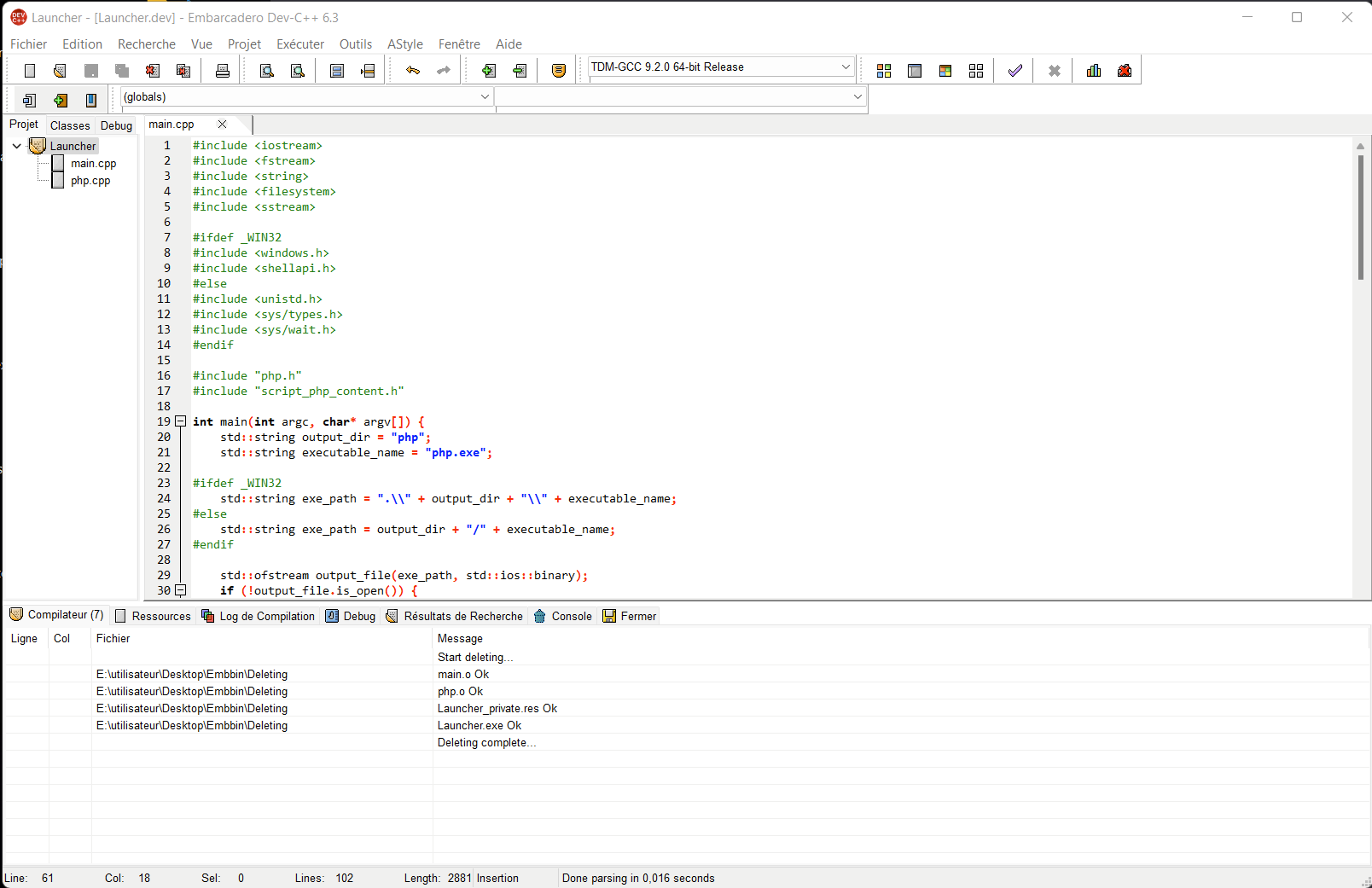 GitHub - DarkSynx/LauncherPHP: "LauncherPHP" embarque php.exe et un ...