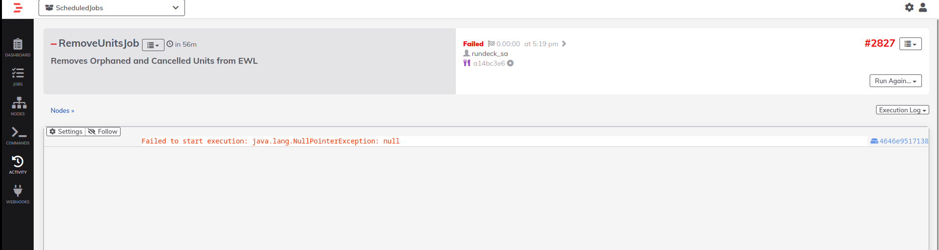 Null Pointer Exception sometimes occurs when a job is run · Issue #8143 ...