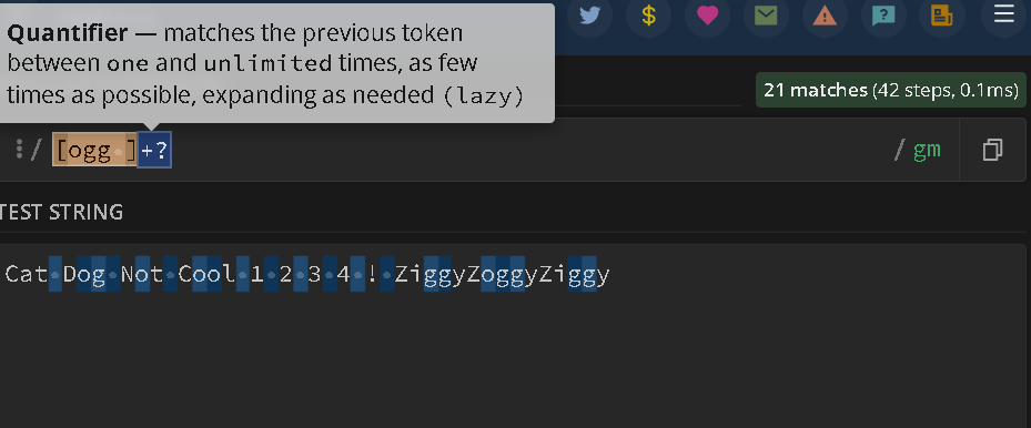 quantifierRegexExample