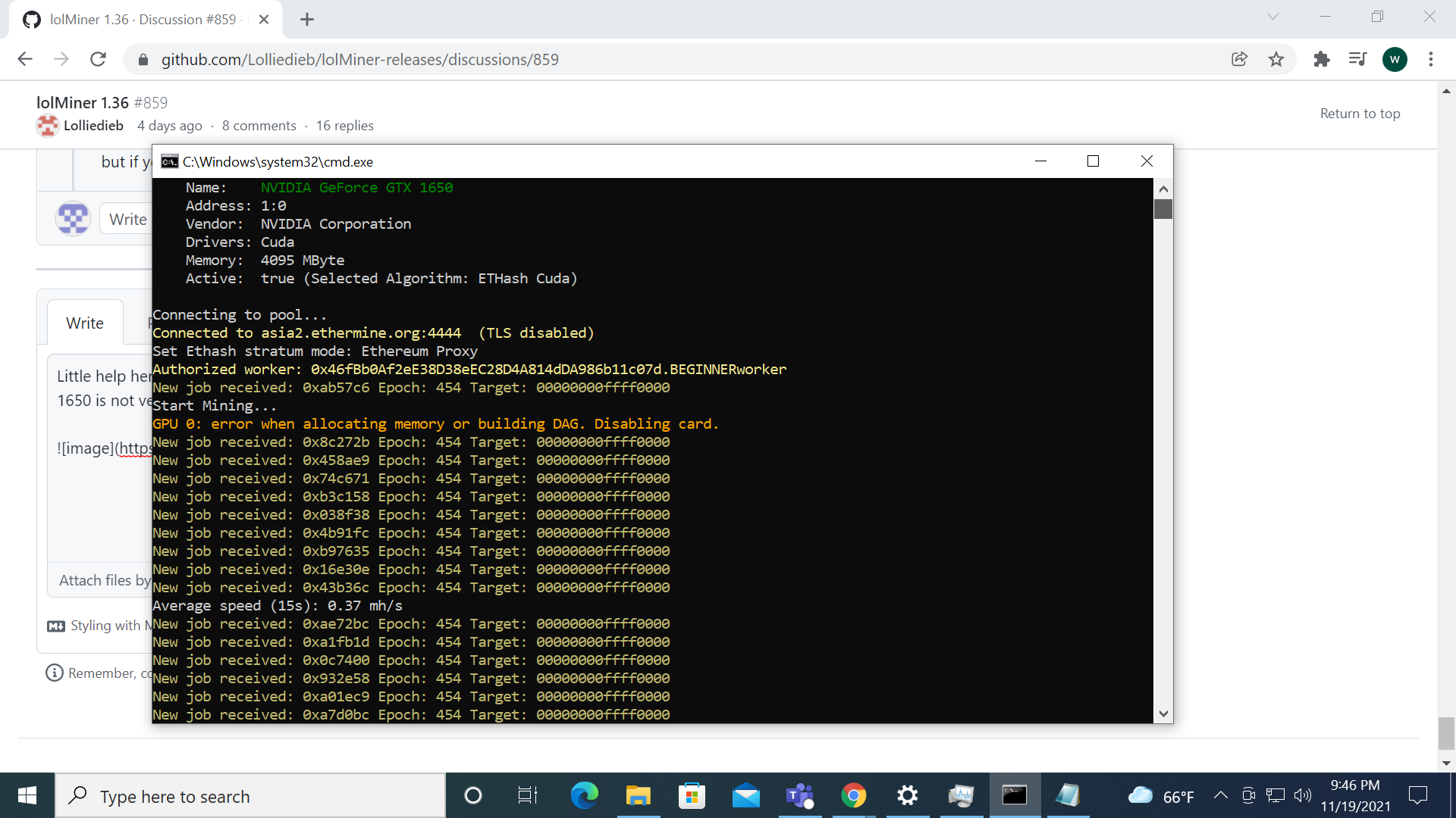 lolMiner 1.36 · Lolliedieb lolMiner-releases · Discussion #859 · GitHub