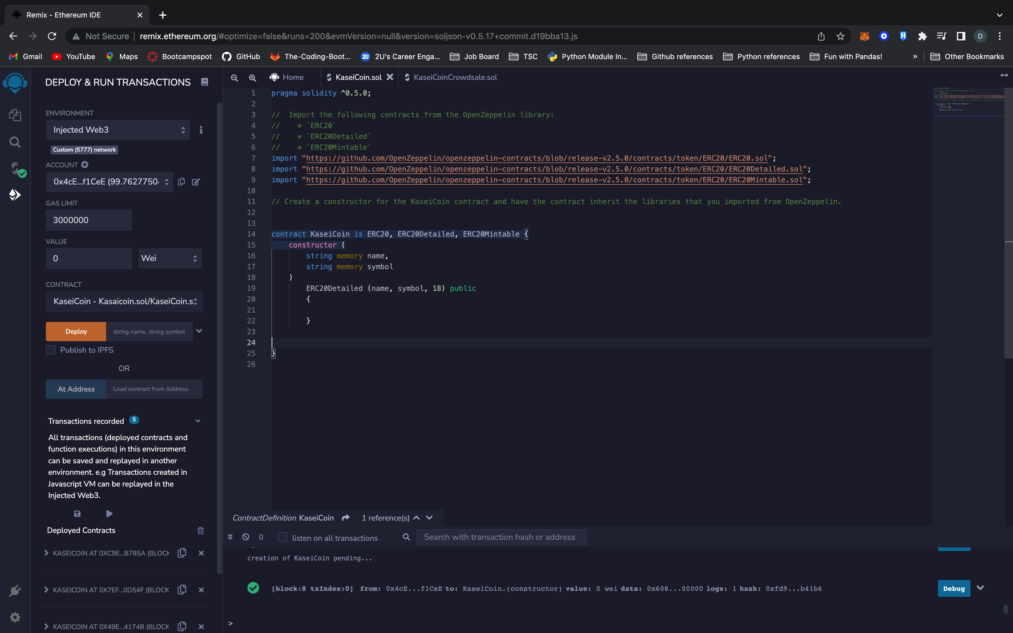 GitHub - Hderek22/KaseiCoin · GitHub