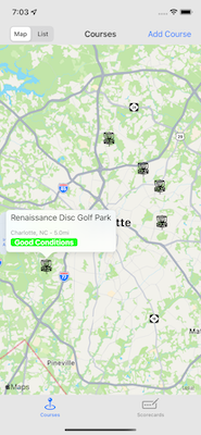 course map small