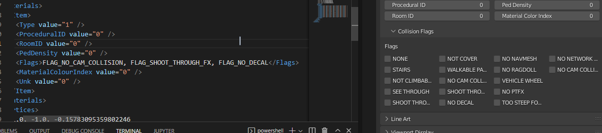 Bug with material collision flags · Issue #391 · Sollumz/Sollumz · GitHub