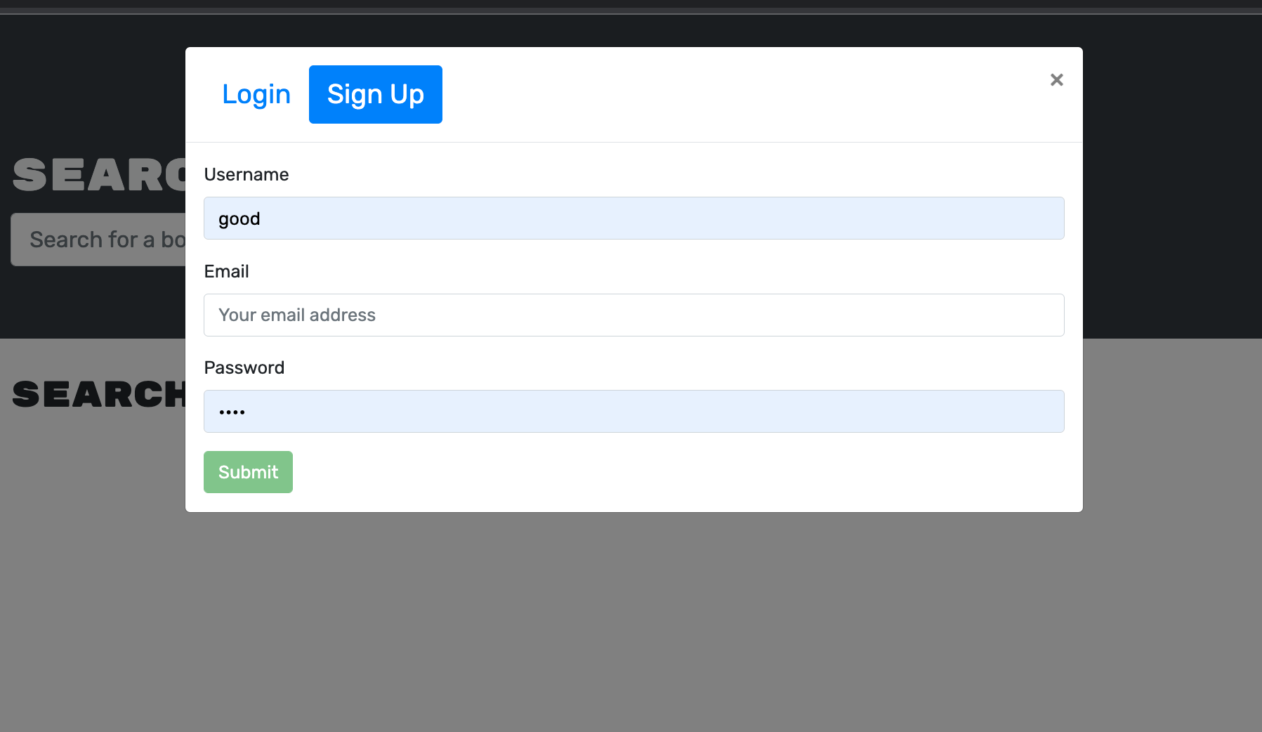 GitHub - LF56/Books2Search: Google Books API search engine built with a ...