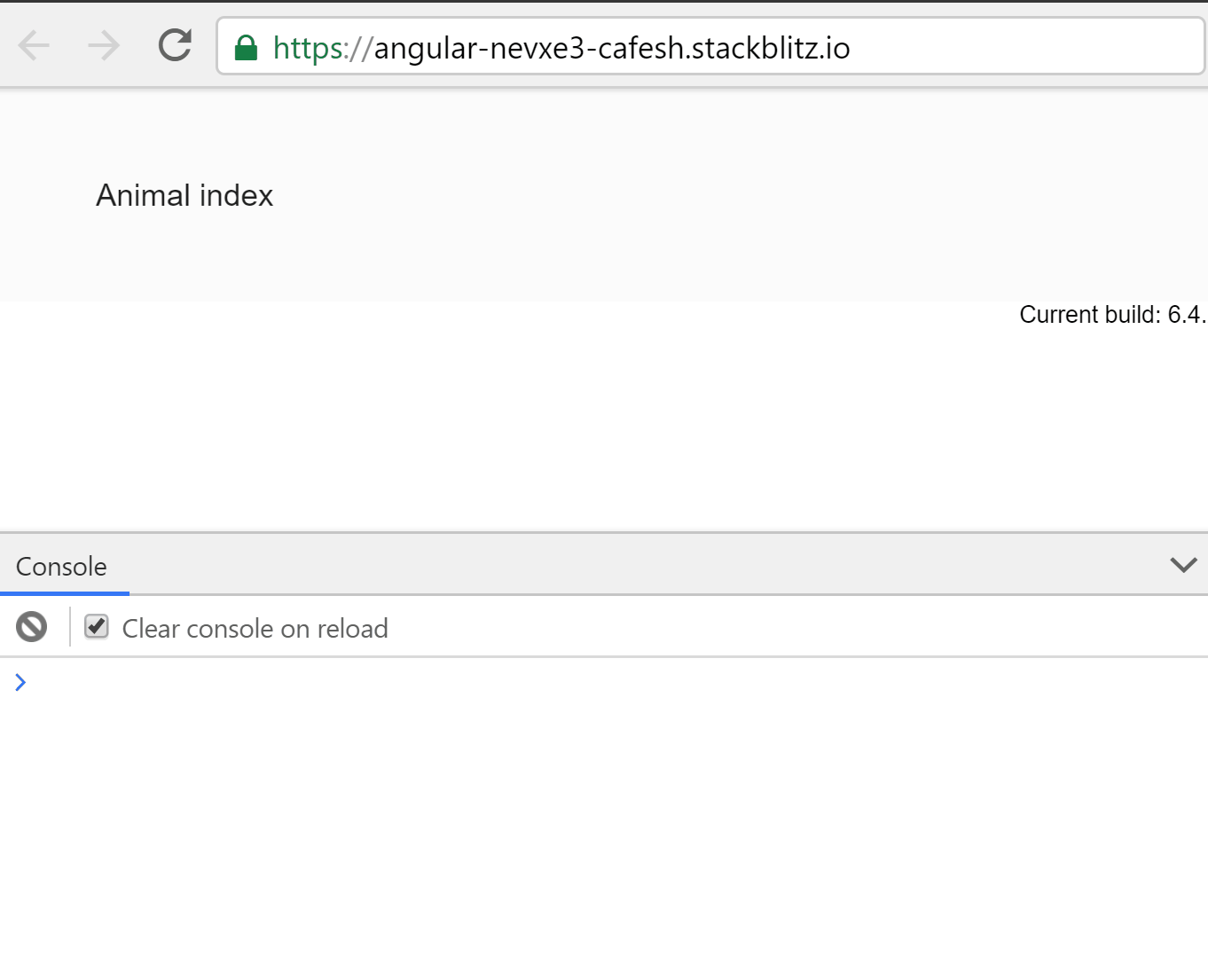 ExpressionChangedAfterItHasBeenCheckedError thrown when switching