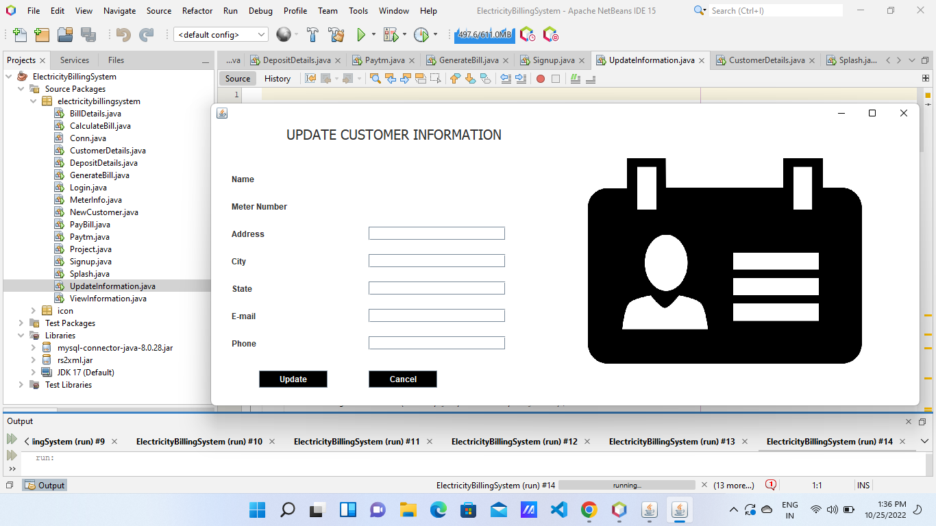 Github Tidkeshreyash Electricity Billing System It Is A Internship