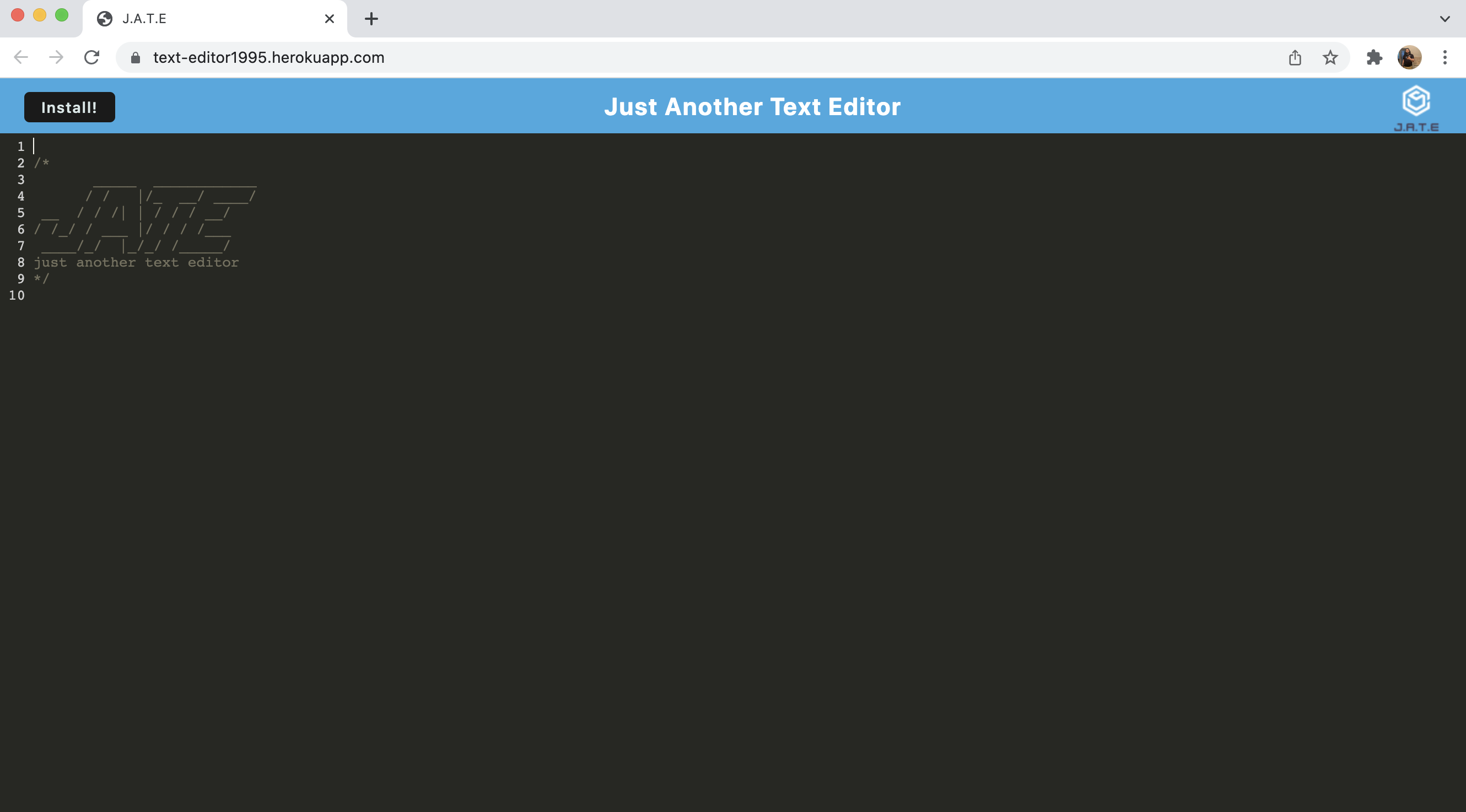 GitHub TGolden95/TextEditorApp