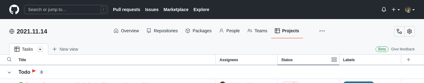 Missing link to organization home page from project pages · community ...
