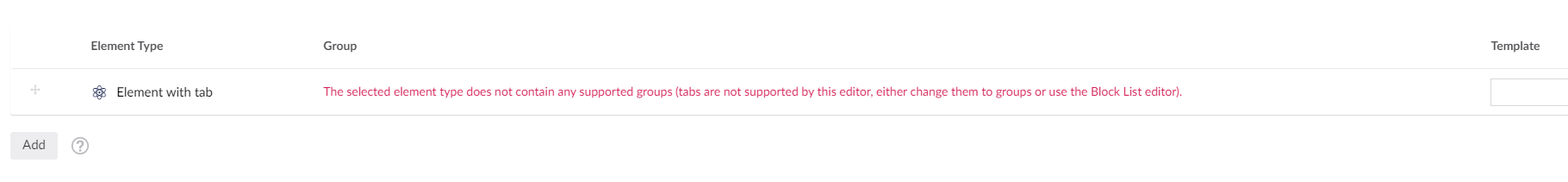 Warning in umbraco 9